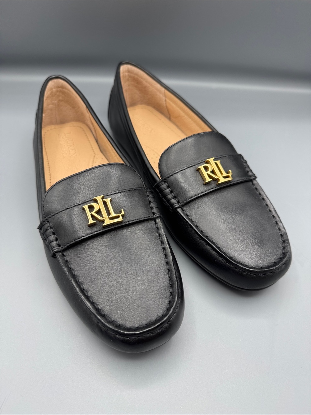 Ralph Lauren Barnsbury Nappa Leather Driver